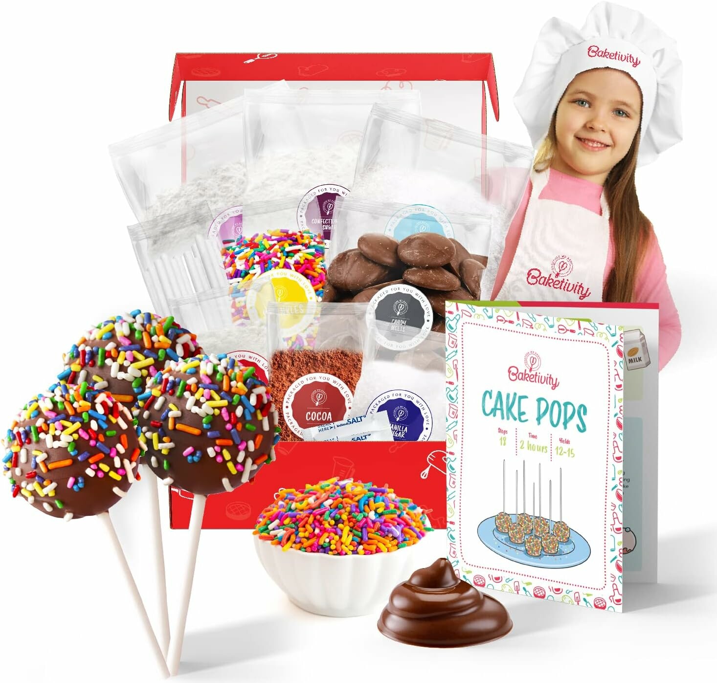 DIY cake pops kit for kids from Baketivity
