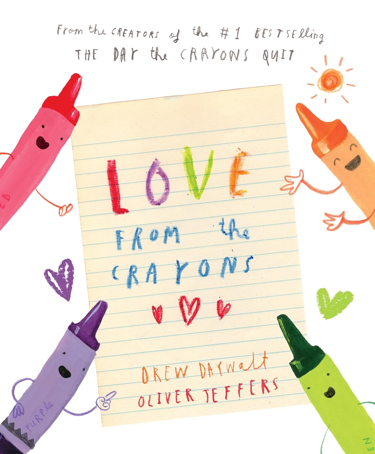 "Love from the Crayons" by Drew Daywalt